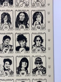 Dead Rock Stars - Fugscreens Studios Poster Art Print