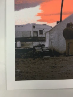 The Last Buffalo Hunt - 2011 Dan MacAdam Crosshair Poster Art Print