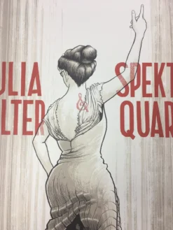 Spektral Quartet & Julia Holter Tour- 2015 Justin Santora Poster