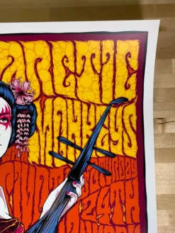 Arctic Monkeys - 2009 Ken Taylor Poster Melbourne, AUS