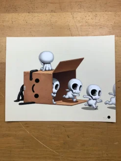 Art Prints Boxo II (Skullies 2) - 2019 Mike Mitchell Poster Print SOFA Con 1st