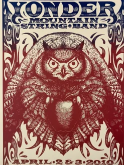 Yonder Mountain String Band - 2010 Michael Everett 1st Poster San Francisco, CA