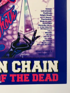 Jim Phillips FD/ID 8 Pele Juju - 1996 Poster Maritime Hall San Fran 1st