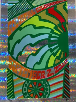 Phish - 2016 Tripp Poster Dick's Denver, CO 9/2 FOIL Colorado