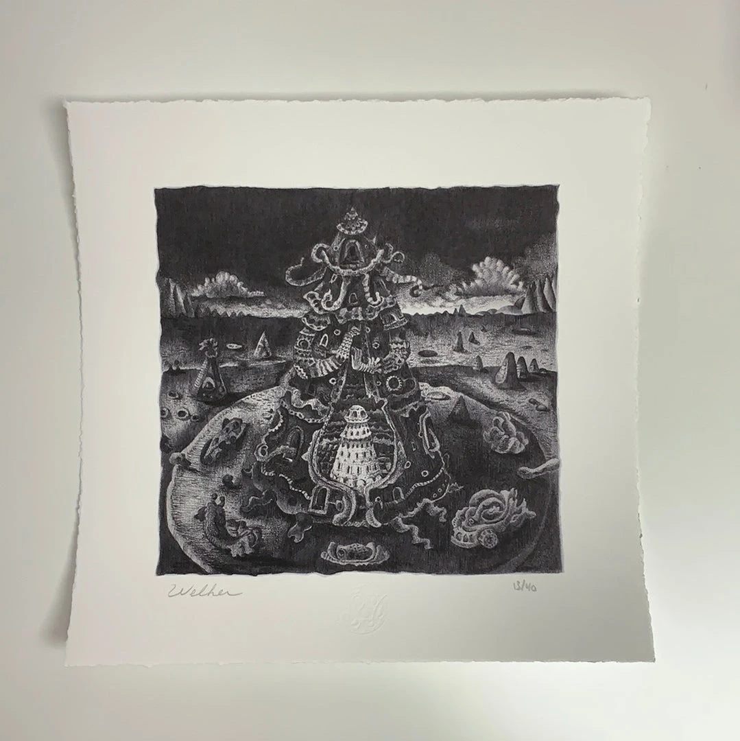 The Citadel - 2021 David Welker Poster, Art Print Art Prints