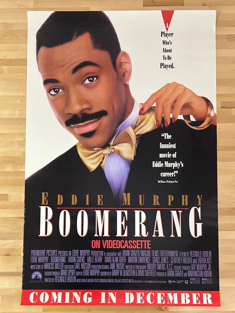 Sold Out Posters Boomerang - 1992 Video Promo Movie Poster Original Vintage