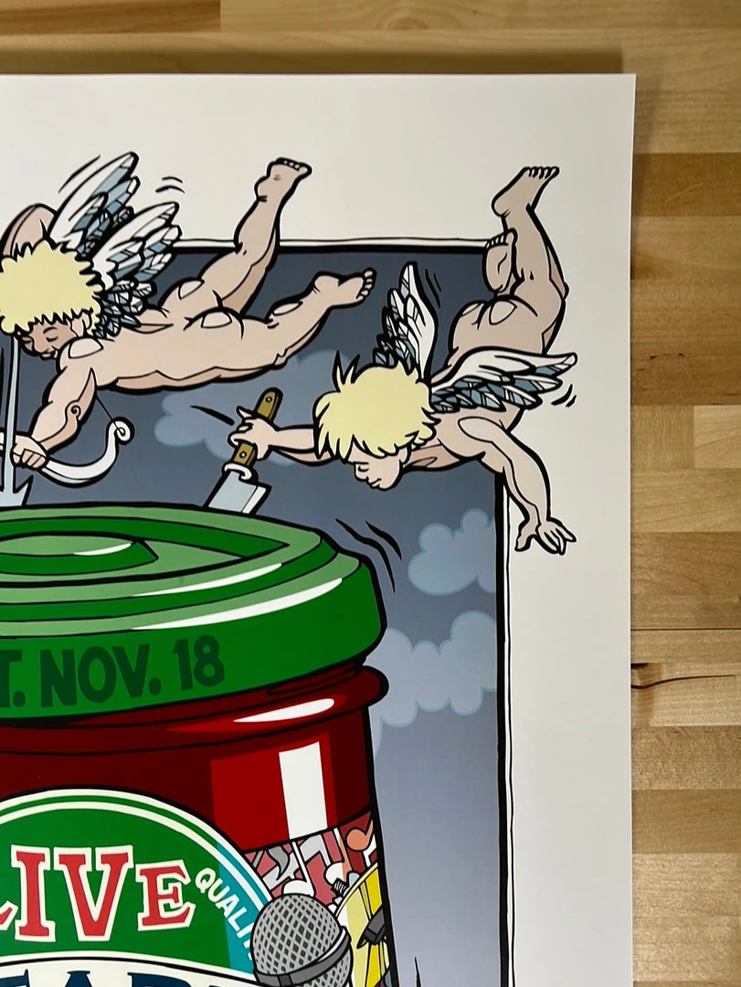 Pearl Jam - 2006 Daymon Greulich Poster Sydney, AUS Kings Of Leon Gig Posters