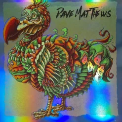 Dodo - 2021 BioWorkz Poster Dave Matthews Band FOIL Orange Foil Posters