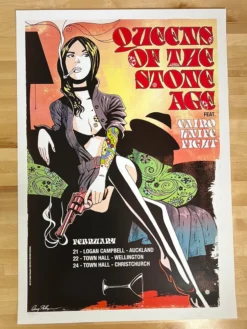 Queens Of The Stone Age - 2011 Craig Phillips Poster New Zealand