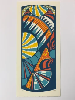 String Cheese Incident - 2010 Tripp Poster Red Rocks Morrison, CO Variant Colorado