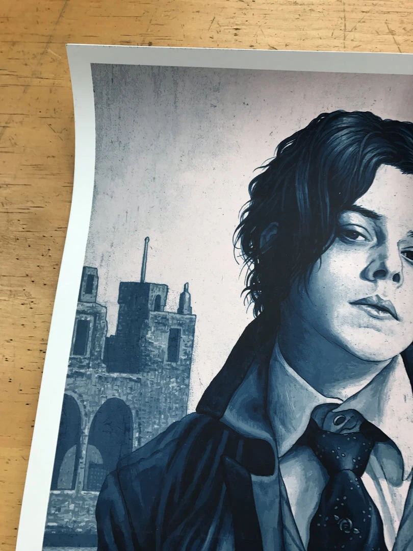 Art Prints Lazaret - 2017 Rory Kurtz Poster Jack White RSD Record Store Day