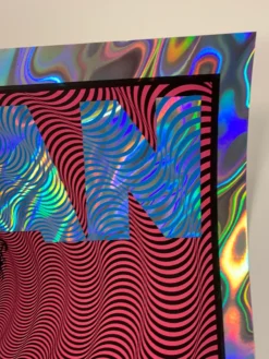 Bob Dylan - 2020 Carl Glover Poster Art Print Lava FOIL