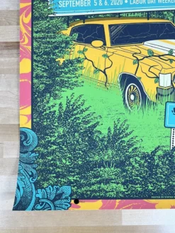 Umphrey's McGee - 2020 Status Serigraph Poster Toyota Park, IL Gig Posters