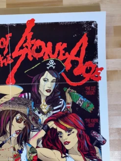 Gig Posters Queens Of The Stone Age - 2008 Rhys Cooper Poster Hobart, AUS