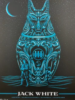 Jack White - 2014 Todd Slater Poster San Francisco 8/22 S/N Gig Posters