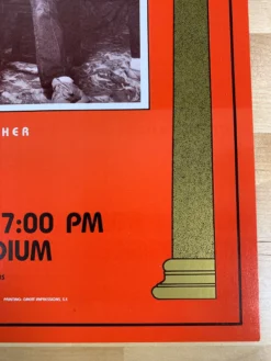 Bob Dylan, Grateful Dead - 1987 Arlene Owseichik Poster Oakland Coliseum 1st