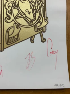 Melvins - 2007 Budai Poster St. Louis, MO Pop's Band Signed Gig Posters