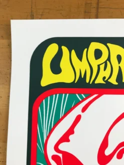 Umphrey's McGee - 2017 Jermaine Rogers Poster Atlanta, Chastain Park Amphitheatr Gig Posters