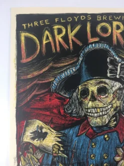 Dark Lord Day - 2015 Dan Grzeca Poster Munster, IN Three Floyds Brewery Gig Posters