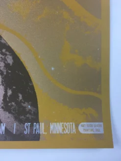 Ween - 2008 Todd Slater Poster St. Paul, MN Roy Wilkins Auditorium Gig Posters