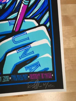 Iggy Pop - 2016 Brad Klausen Poster Philadelphia, PA