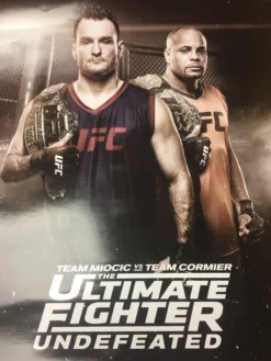 Sold Out Posters UFC Undefeated Poster Team Miocic Vs Team Cormier