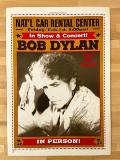 Bob Dylan - 2002 Geoff Gans Poster Sunrise, FL