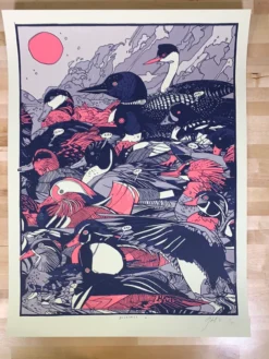 Ducktails - 2021 Tyler Stout Poster Art Print Duck Tails Art Prints