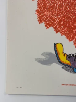 Mudhoney - 2015 Fugscreens Studios Poster Treviso, Italy New Age