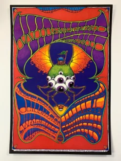 BGP 221 Widespread Panic - 1999 Dave Huckins The Warfield Theatre San Fran 1st Gig Posters