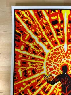 Queens Of The Stone Age - 2018 Brad Klausen Poster Seattle, WA Key Arena