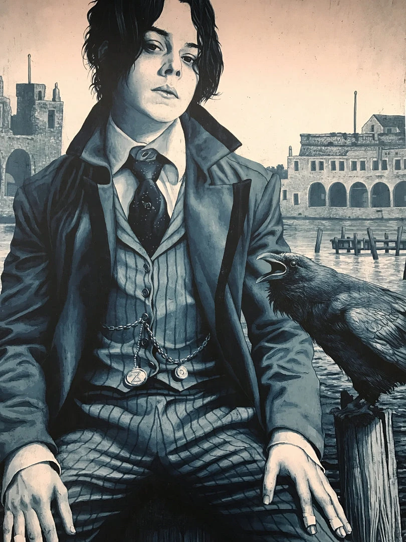 Art Prints Lazaret - 2017 Rory Kurtz Poster Jack White RSD Record Store Day