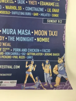 Sold Out Posters North Coast Music Festival - 2018 Poster Chicago, IL Union Park