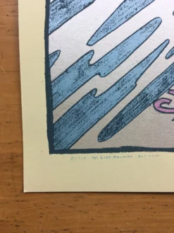 The Thing - 2010 Jay Ryan Poster Smoked Meat & BBQ Tour