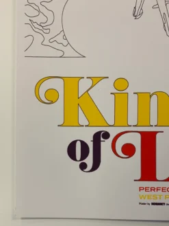 Kings Of Leon - 2017 Jason Malmberg Poster West Palm Beach, FL Gig Posters