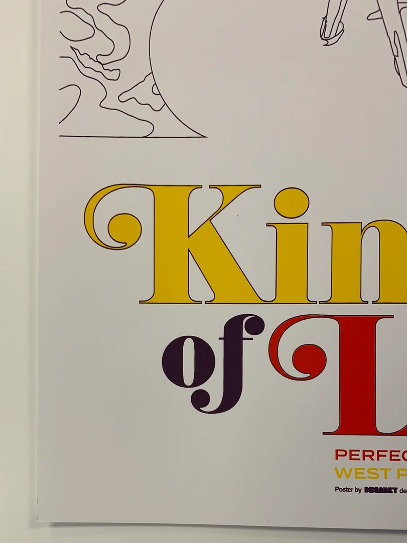 Kings Of Leon - 2017 Jason Malmberg Poster West Palm Beach, FL Gig Posters