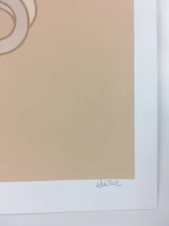 Art Prints Untitled (Tan Psych) - 2008 Mike Budai Poster Art Print