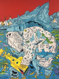 Kukuweaq 3 - 2014 Tyler Stout Poster Art Print