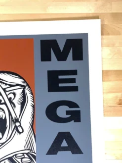 TAZ Gig Posters Megadeth - 1998 T.A.Z. Poster Anchorage, AK Eagen 1st Ed