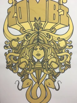 Zombi - 2006 Mike Budai Poster Multiple Venue Tour