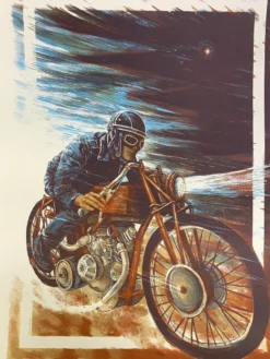 Bless The Wheel - 2021 Zeb Love Poster Motorcycle Art Print Art Prints