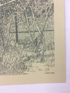 Gig Posters The World Is A Beautiful Place & I Am No Longer Afraid To Die - 2015 Landland Po