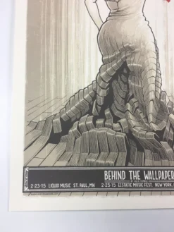 Spektral Quartet & Julia Holter Tour- 2015 Justin Santora Poster