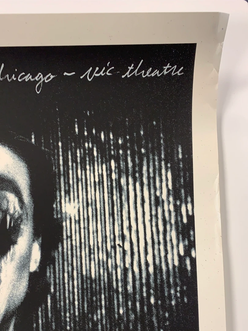 The Dead Weather 2009 Rob Jones Poster (with Damage) Chicago Vic Night 2 S/N Chicago, IL