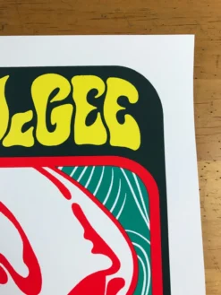 Umphrey's McGee - 2017 Jermaine Rogers Poster Atlanta, Chastain Park Amphitheatr Gig Posters