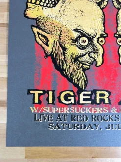 Social Distortion - 2006 Lindsey Kuhn Poster Red Rocks Morrison, CO Colorado