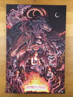 Umphrey's McGee - 2016 Miles Tsang Poster St Louis, MO The Pageant Band Autograp Gig Posters