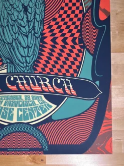 Eric Church - 2019 Status Serigraph Poster San Francisco, CA 1