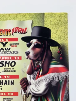 MHP XX Maritime Hall - 1996 Jim Phillips Poster April San Fran 1st Gig Posters