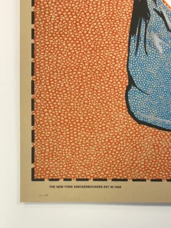 Knicks - 2014 Fugscreens Studios Poster Patrick Ewing Jersey Print